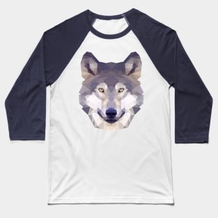 Geometric wolf Baseball T-Shirt